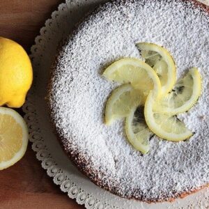 Torta Caprese al Limone