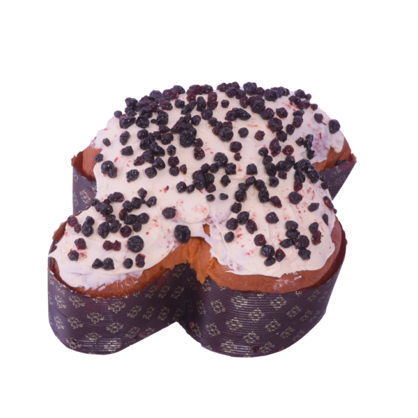 Colomba ai frutti di bosco con impasto semi integrale
